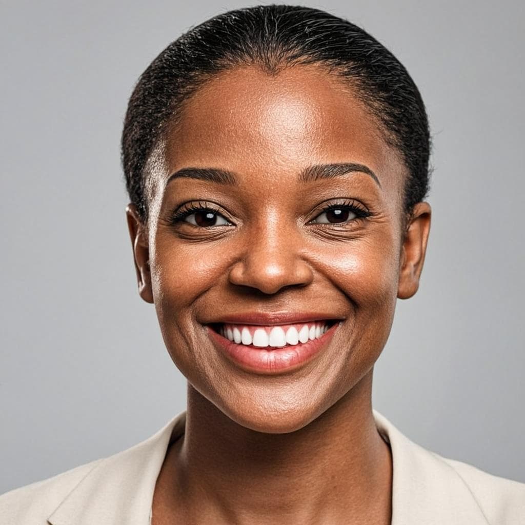 Portrait of Lerato Dube, Salon Owner, Cape Town